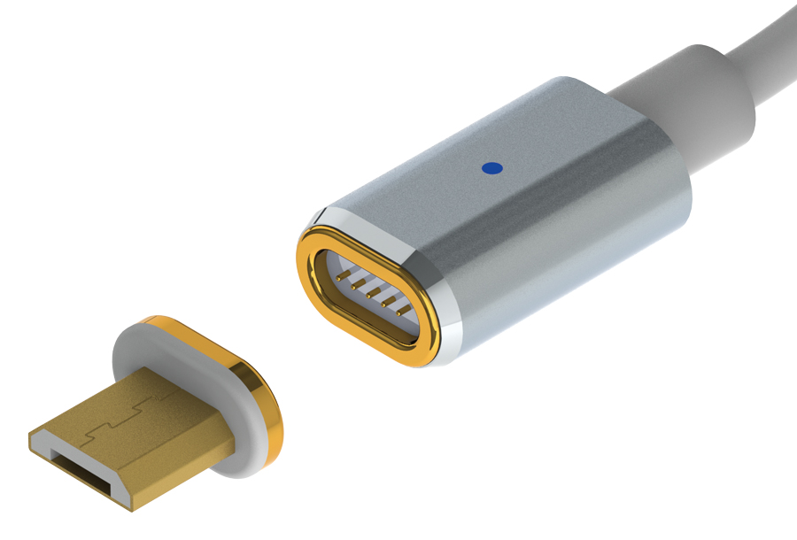 マグネットケーブル/MicroUSB＆USB充電器(X-183) | 株式会社アークス 